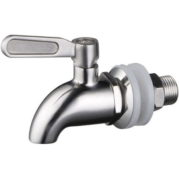 Grifo para dispensador de bebidas, grifo para barril de cerveza, grifo de repuesto de acero inoxidable