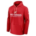 thumbnail image 4 of Men's Fanatics Red Detroit Red Wings Authentic Pro Centennial Rink Hoodie, 4 of 5