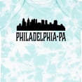 thumbnail image 4 of Inktastic Philadelphia Pennsylvania City Skyline Boys or Girls Baby Bodysuit, 4 of 5
