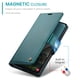 thumbnail image 5 of CaseMe Funda de Cuero para Samsung Galaxy S26 5G con Bloqueo RFID, para Samsung Galaxy S26 5G Funda para Mujer y Hombre, Tarjetero con Cierre Magnético, Funda Tipo Folio, Verde, 5 of 11