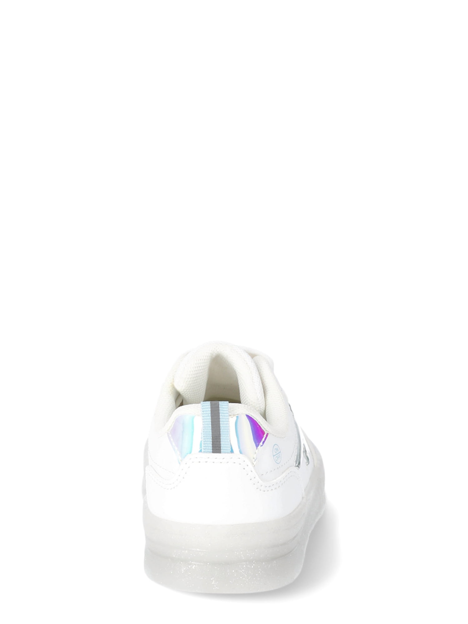 Athletic Works Girls Court Light-Up Sneakers with On/Off Power Button