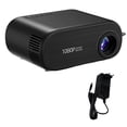 thumbnail image 3 of WiFi Mini Projector Projector Portable Home Theater Sync Screen Supported 1080P Black EU Plug, 3 of 5