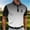 Black, variant on Dolkfu Golf Polos&nbsp;for Men Blue Short Sleeve Collared Button Tops Polka Dot Geometric Refined Polos Blue,S