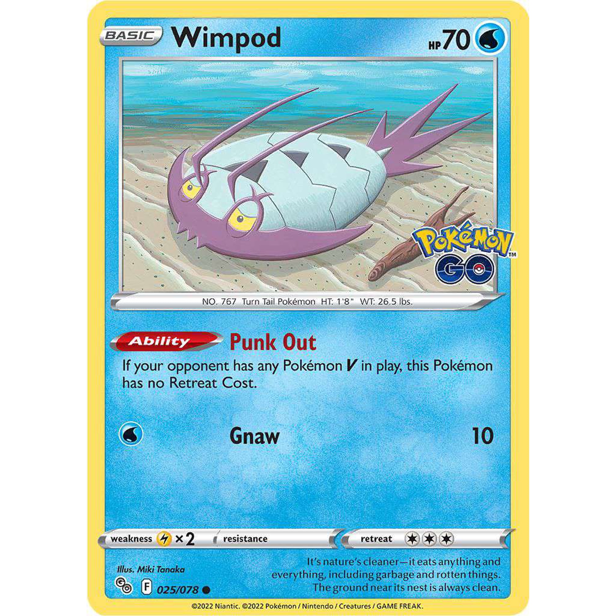 Pokemon GO Wimpod #25