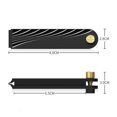 thumbnail image 5 of Guitar Silencer Mute Pad Universal Practice Muffler () Black, 5 of 5