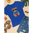 thumbnail image 3 of Fashion Bear Cool Boy T-Shirt Women -Image by Shutterstock, Female 5X-Large, 3 of 4
