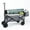Grey, variant on Whitsunday Folding Wagon 8" Standard wheels with Rear Storage (Standard Size)