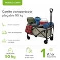 thumbnail image 2 of Carrito Plegable Portatil Con Ruedas, 2 of 4