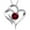 Multicolor, variant on Jacenvly Necklaces For Women Trendy Birthstone Necklace For Women Alloy Heart Necklace Pendant Birthday Jewelry Gifts For Ladies Mom Grandma Teens Jewel Art Multicolor