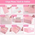 thumbnail image 2 of Cajas Elegantes de Regalo con Tarjetas de Felicitación, Cajas de Carton Regalo con Cinta, para Recuerditos Boda Quinceañera Regalos Corporativos Cumpleaños Navidad, 2 of 4