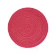 thumbnail image 2 of 12-inch Round Heat Insulation Placemat Niriyo Non-Slip Table Mat for Dining, PVC Woven, Waterproof, 2 of 4