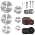 thumbnail image 2 of 46Pcs  Cutting Wheel Set - Resin Cutting Discs for Wood  Plastic  Metal  Stone  Glass - Rotary Tool Accessories, 2 of 11