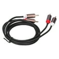 thumbnail image 5 of 2RCA Male to 2RCA Male Audio Cable Gold Plated Double for RCA Cord for TV to Amplifier, 5 of 8