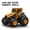 Orange, variant on Remote Control Tractor Truck Toys 1:14 Amphibious RC Tractor Toy, 2.4 GHz 4WD RC Cars, All Terrain Off-Road Pickup, Kids Christmas Birthday Gifts Present Boys Girls Toys Ages 6+