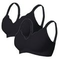 thumbnail image 1 of Women Wireless Bras Soft Bra Bralette Full Coverage Everyday Bras, 1 of 6
