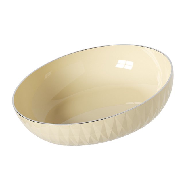 Fruit Pasta Serving Bowl, Elegant Large Pasta Serving Bowl For Living Room