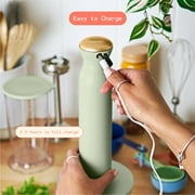 Beautiful Cordless Immersion Blender with Chopper, Whisk & Measuring Cup, Sage Green by Drew Barrymore
