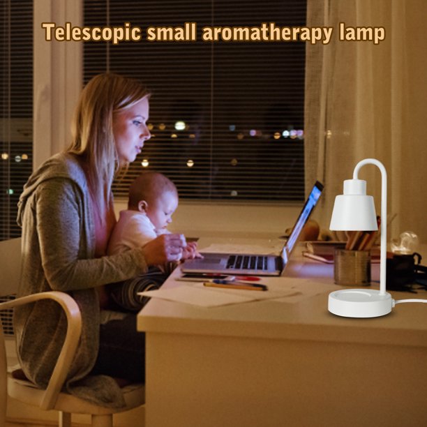 Lámpara Difusor de Aroma telescópico de escritorio adornos hierro US/EU/UK enchufe para oficina en casa