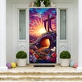 thumbnail image 7 of Easter Door Banners 35.4"x70.8", Vintage Easter Door Decorations, Hanging Door Cover Holiday Door Sticker for Home Entryways Porch Yard Indoor Outdoor, 7 of 7