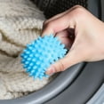 thumbnail image 6 of BingTong Reusable Laundry Dryer Balls - Eco Friendly Fabric Softener Alternatives Soften and Fluff Laundry Wrinkle Release Blue, 6 of 6