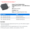thumbnail image 2 of Engine Control Module Relay - Compatible with 2017 - 2018 GMC Sierra 1500, 2 of 2