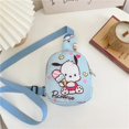 thumbnail image 1 of Sanrio figura de Anime Cinnamoroll Kuromi mochila para niños Hello Kitty bolsa de pecho de gran capacidad bolsa de mensajero informal para niños y niñas, 1 of 4