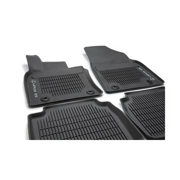 LEXUS OEM FACTORY ALL WEATHER FLOOR MAT LINER SET 2019-2025 ES350 ES300H BLACK