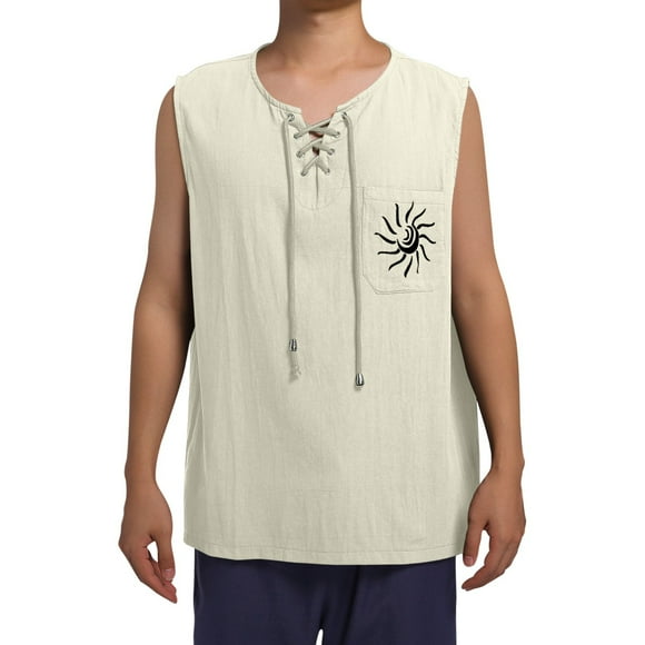 2025 Men's Tank Tops Male Spring and Summer Gym Shirts Men Tops Casual Sports Sleeveless Mens Tank Top Undershirt Top Vest Painting Fitness Men