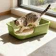 thumbnail image 4 of Extra Large Cat Litter For Indoor Cats And High Scatter Semi Enclosed Tray Durable Easy Clean, 4 of 7