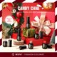 thumbnail image 4 of MEFA Juego de esmaltes de uñas de gel de Navidad, 6 colores, tonos rojos y blancos con purpurina, tonos de bastón de caramelo de invierno, brillo plateado, champán, diseño de uñas, salón de manicura,, 4 of 4