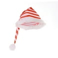 thumbnail image 5 of iiniim Girls Christmas Dance Striped Sleeveless Ballet Tutu Dress with Hat Set Red 12, 5 of 7