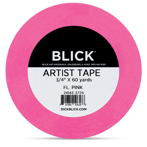 Blick Artist Tape - Fluorescent Pink, 3/4" x 60 yds