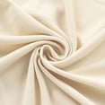 thumbnail image 6 of BalsaCircle 8x5 feet Beige Matte Fitted Spandex Half Moon Wedding Arch Backdrop Stand Cover Party Events Decorations, 6 of 7