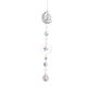 thumbnail image 3 of Colgante de prismas colgantes de cristal con adornos de cadena para interiores o exteriores Hermoso y elegante Uso Colorido Colgar , B B Soledad Colgantes colgantes, 3 of 10