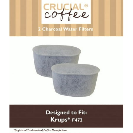 2 Krups Style F472 Charcoal Water Filters