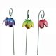 thumbnail image 1 of HWRETIE 3 Pack Metal Flower Garden Stakes Crystal Suncatcher Decorative Plant Stakes Outdoor Garden Yard Lawn Flower Bed Decoration Ornaments, 1 of 7