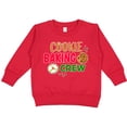 thumbnail image 2 of Inktastic Christmas Cookie Baking Crew Toddler Sweatshirt, 2 of 4