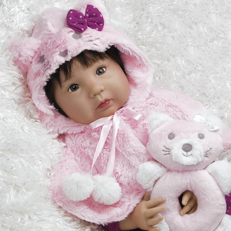Paradise Galleries Realistic Asian Baby Doll, 20 inch Ethnic Reborn Girl Smitten Kitten, in GentleTouch Vinyl, 4-Piece (The Best Asian Girls)
