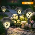 thumbnail image 3 of Catgood Solar Lights Outdoor Pathway, 6 Pack Solar Garden Stake Lights for Yard Patio Walkway Planter Pool, LED Waterproof, Warm White, 3 of 11