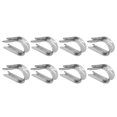 thumbnail image 1 of Fdit Timble Rigging,50Pcs Wire Rope Thimble Stainless Steel Cable Rigging Tools for Shipbuilding Industry,Wire Rope Thimble, 1 of 8