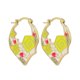 thumbnail image 3 of Aretes colgantes shaofei bañados en oro de 18 k Azul modelo 4261, 3 of 3