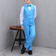 thumbnail image 4 of Odeerbi Chicos 4 Pcs Caballero Traje Formal Vestido Camisa + Traje Pantalones + Chaleco + Corbata Escenario Rendimiento Trajes Conjunto, 4 of 4