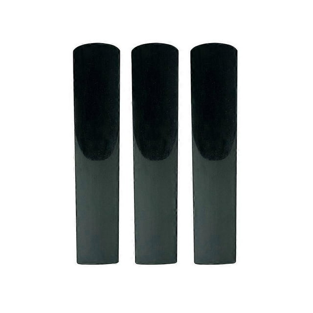 Resin Reeds Saxophone Reeds 3 Pack Easy To Blow For Clarinet Resin Plastic Soprano/Alto/Tenor Wind Moving Smooth