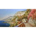thumbnail image 3 of Obuchovsky, Yury 14x9 Black Modern Framed Museum Art Print Titled - Amalfi, 3 of 5