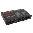 thumbnail image 3 of Car Audio Graphic Equalizer, Variable Gain Adjustment High Level Input 7-Band Graphic EQ Front Rear Subwoofer  For Stereo System, 3 of 8