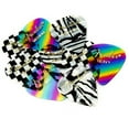thumbnail image 3 of Fender 351 Medium 12 Pack Pick - Celluloid Zebra, 3 of 3