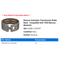 thumbnail image 2 of Reverse Automatic Transmission Brake Band - Compatible with 1968 Mercury Montclair, 2 of 2