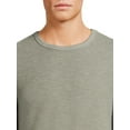 thumbnail image 3 of George Men’s & Big Men’s Lightweight Crewneck Shirt with Long Sleeves, Sizes S-3XL, 3 of 8