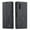 Black, variant on Casus Wallet Case Leather CaseMe Card Holder Cover for Samsung Galaxy S22 - Black