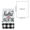 thumbnail image 3 of Steadline Valentine's Day Kitchen Towel Set - Absorbent Dish Cloth with Holiday Pattern, Soft Polyester Tea Towel for Cooking and Baking, 3 of 7